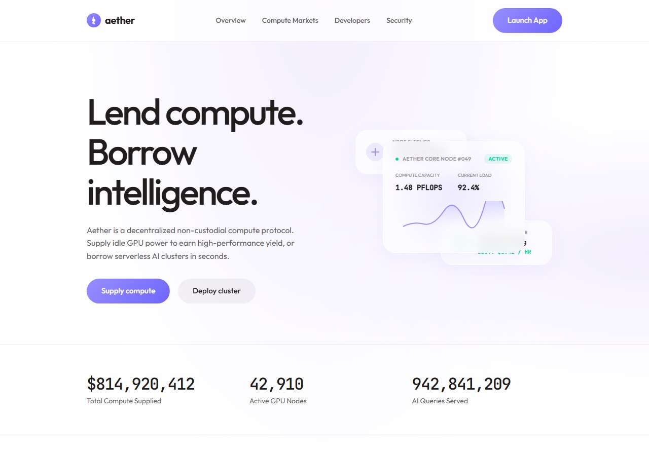 Проект Aether Grid