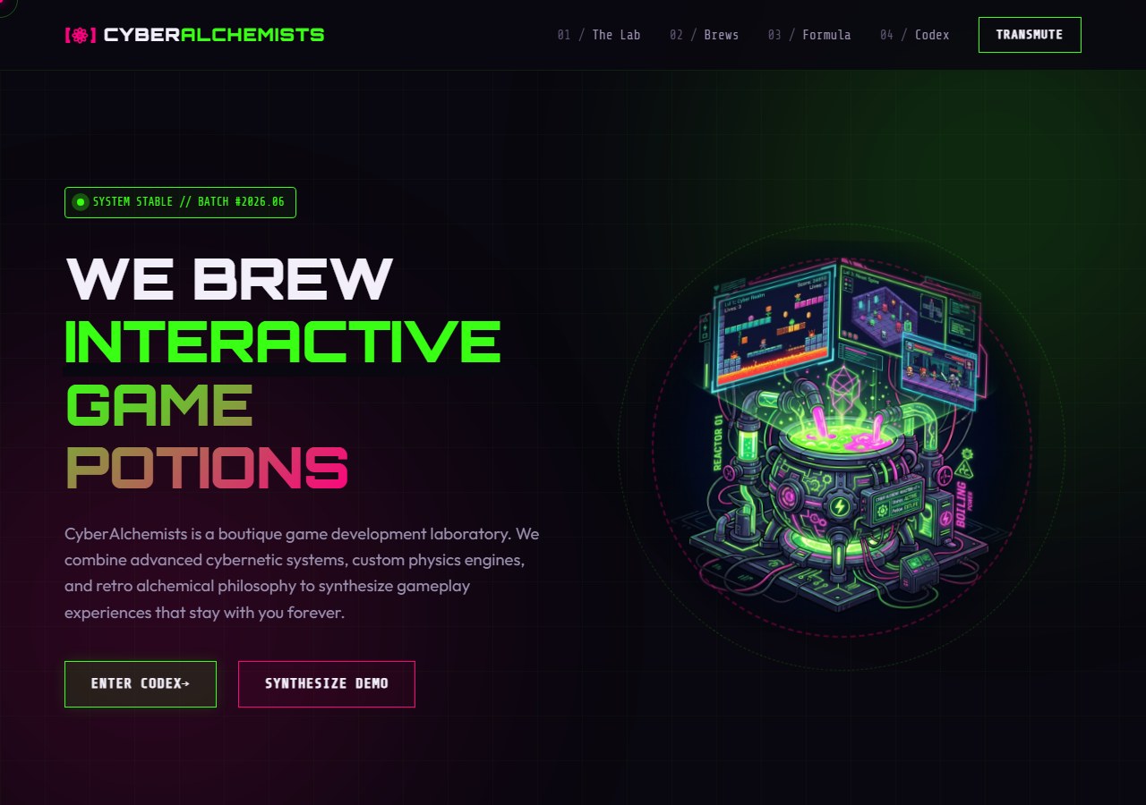 Проект CyberAlchemists